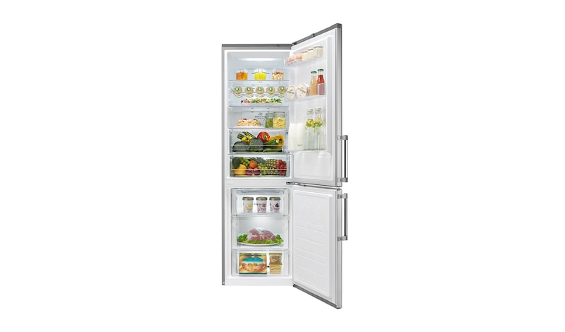 LG Ny Køle-/fryseskabe med Total No Frost, 190cm (nettovolumen 318 liter), GBB59PZFZB